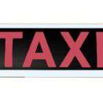 Segno di taxi Segno di taxi