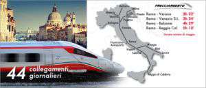 Mit der Bahn nach Rom Netz Frecciargento