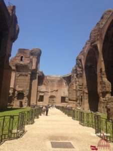 Ancient Rome In the Baths of Caracalla