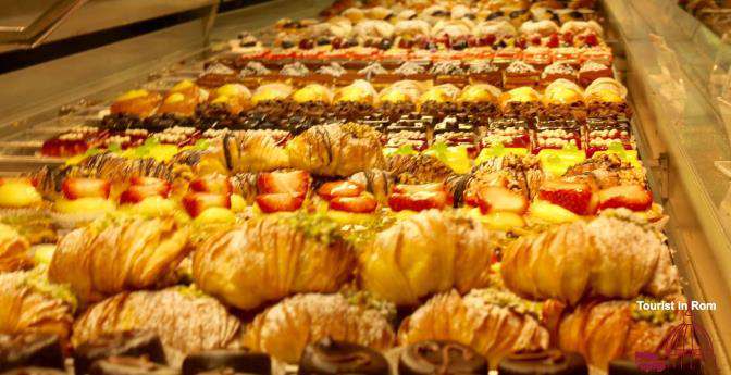 Pastries in Rome Bars und Konditoreien in Rom