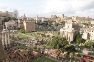 Blick vom Palatin zum Forum Romanum Blick vom Palatin zum Forum Romanum