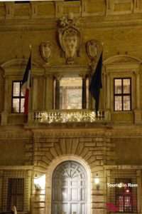 Palazzo Farnese Loggia Michelangelo Wandmalerei