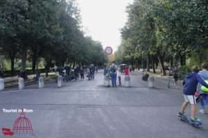 Jogging in Rome Pincio Villa Borghese