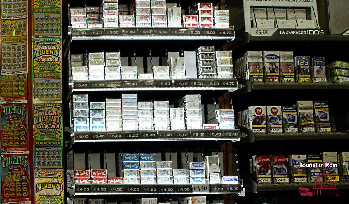 Italien Zigarettenpreise
