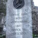 Deutsche in Rom Grab Goethe Sohn