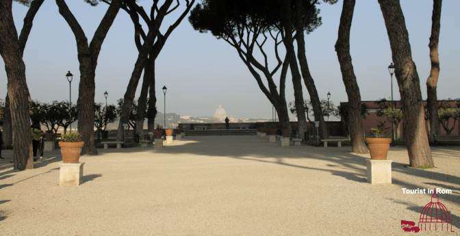 Aussichtspunkt Rom Orangengarten Rome viewpoint punti panoramici Roma