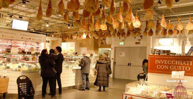 Groceries in Rome Lebensmittelgeschaefte in Rom Eataly