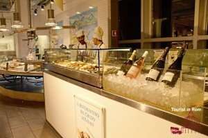 Fish shopping Rome Eataly