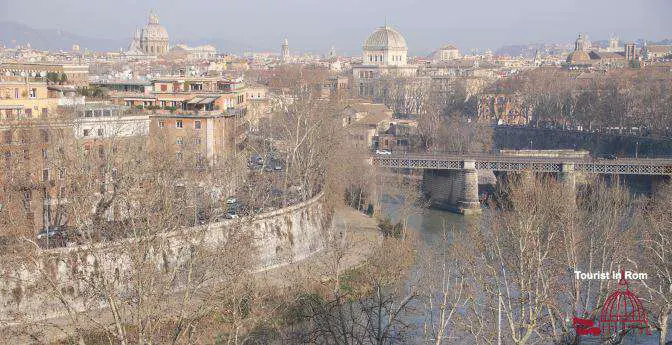 Roma inverno Lungotevere