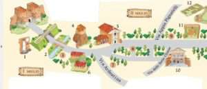 Regionalpark der Appia Antica Karte 1. Teil