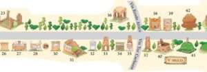 Regionalpark der Appia Antica Karte 3. Teil