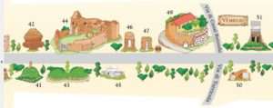 Regionalpark der Appia Antica Karte 4. Teil