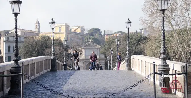Roma a piedi Ponte Sisto