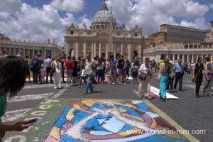 Infiorata Rome Peter & Paul