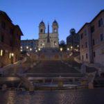 Hitze in Rom Heat in Rome Sunrise at the Spanish Steps