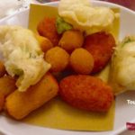 Roman cuisine Fritti Supplì, Crocchette, Fiori di Zucca, olive Ascolane