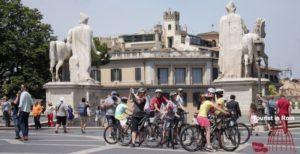 Rome bike rent paths