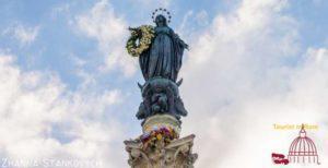 Immacolata in Rome marian column