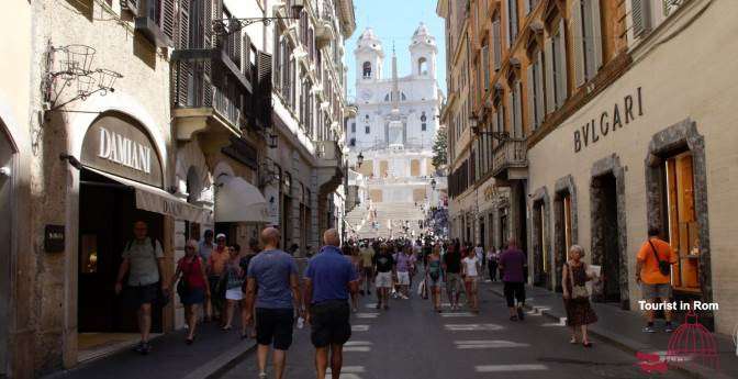 Shopping in Rom Via dei Condotti