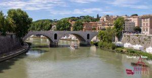 Rome July Tiber