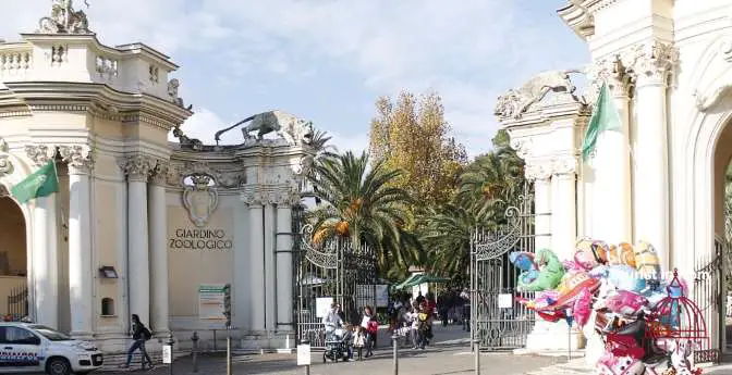 Bioparco Rome entrance Zoo