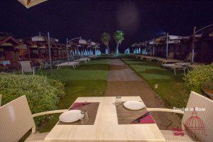 Ostia Lido Soul kitchen beach in the evenin Ostia Lido Soul kitchen beach in the evenin