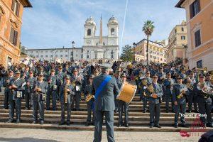 Roma Piazza di Spagna Concerto del 4 novembre