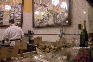 Oyster bar in Rome