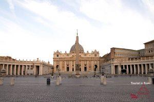 St. Peter's in the early morning St. Peter's in the early morning