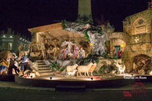 Rome Christmas St. Peter's Basilica Nativity 2016