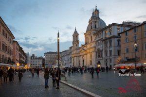 Roma dicembre Piazza Navona