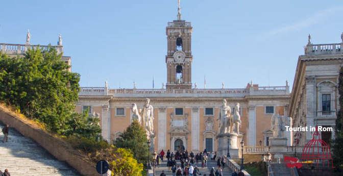 Roma gennaio campidoglio