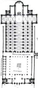 Petersdom Plan Bernardo Rosellino anno 1450