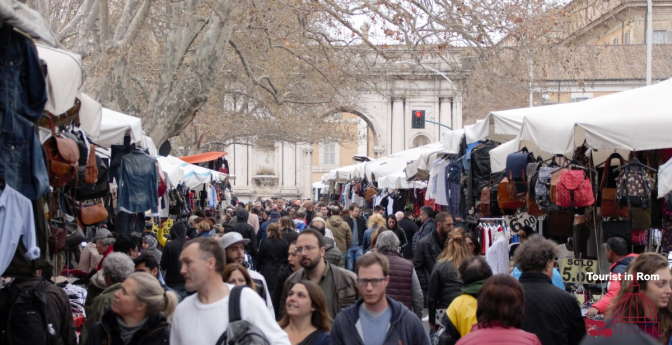 Porta Portese Flea Market Rome