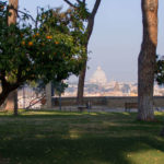 Roma febbraio giardino delle arance