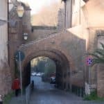 Rome on foot Celio Basilica John + Paul retaining walls Clivo di scauro