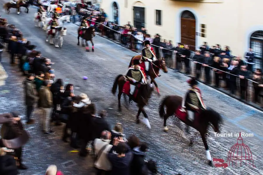 Carnival in Rome Ronciglione parade