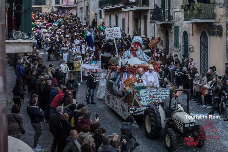 Carnival in Rome Ronciglione parade