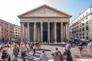 Rome March Pantheon Rome March Pantheon