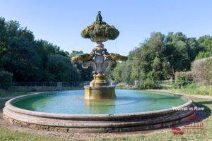 Roma maggio Villa Pamphili fontana delle lilie