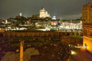 Rom Juli Maerkte des Trajan Nacht
