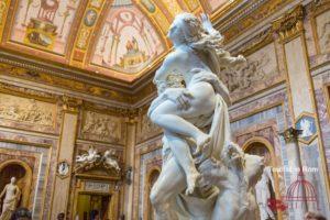 Roma giugno galleria Borghese