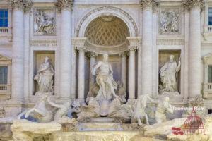 Trevi Brunnen Statuen Trevi Brunnen Statuen
