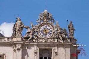 St. Peter’s square right clock "italico"