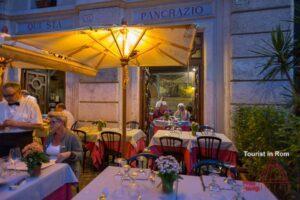 Rome Summer dinner