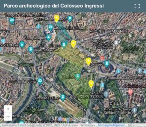 Ingressi al parco archeologico del Colosseo Ingressi al parco archeologico del Colosseo