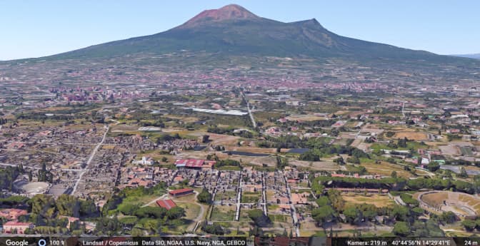 A day in Pompeii and Vesuvius
