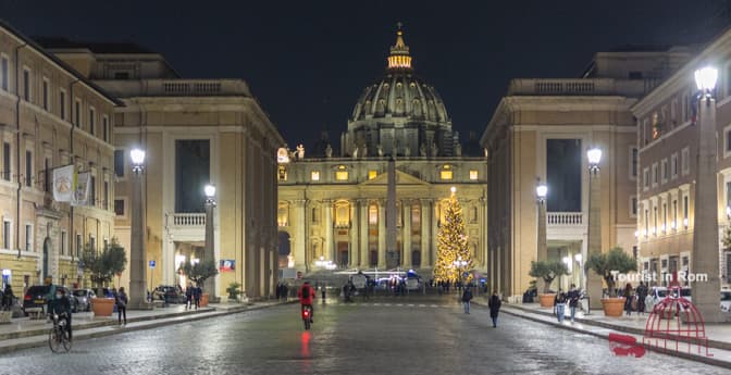 2020 nativity scene St. Peter's