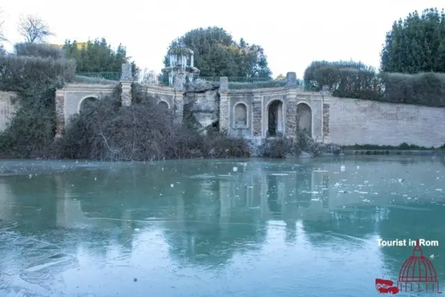 Foto invernali di Villa Pamphili 36