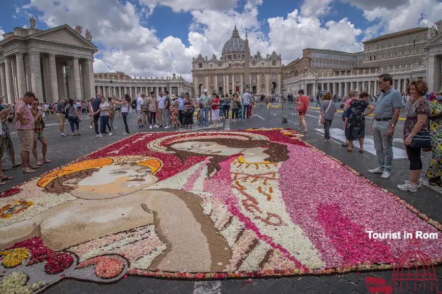 Infiorata Roma San Pietro